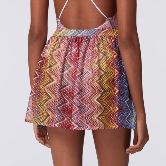 Missoni Semi Sheer Zig Zag Shorts NWT 40 - Picture 9 of 9